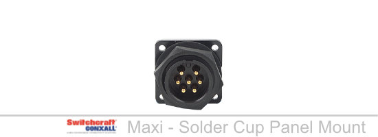 Solder Cup Panel Mount